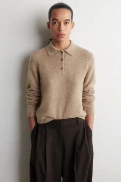 POLOPULLOVER AUS KASCHMIR