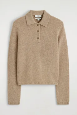 POLOPULLOVER AUS KASCHMIR