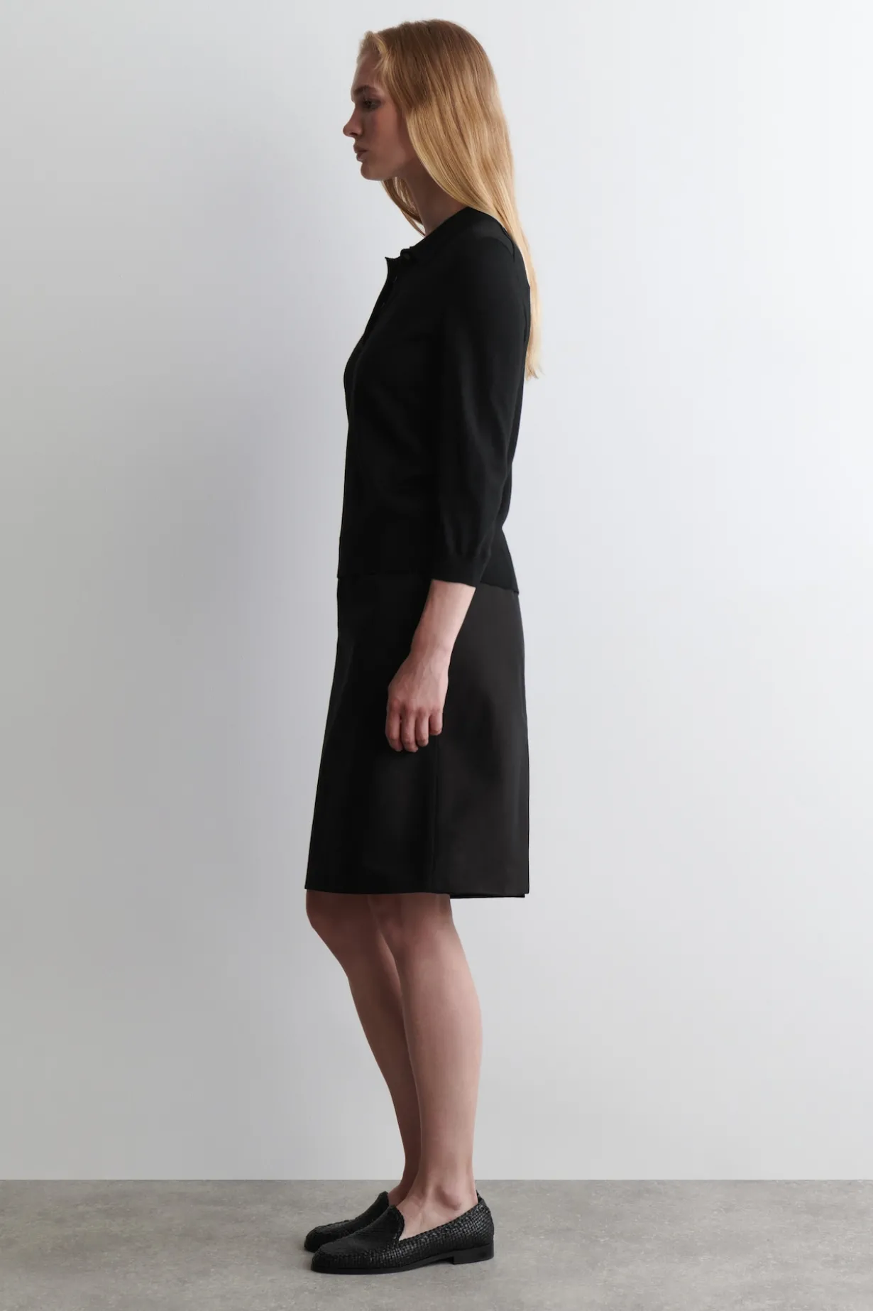 POLOPULLOVER AUS MERINOWOLLE