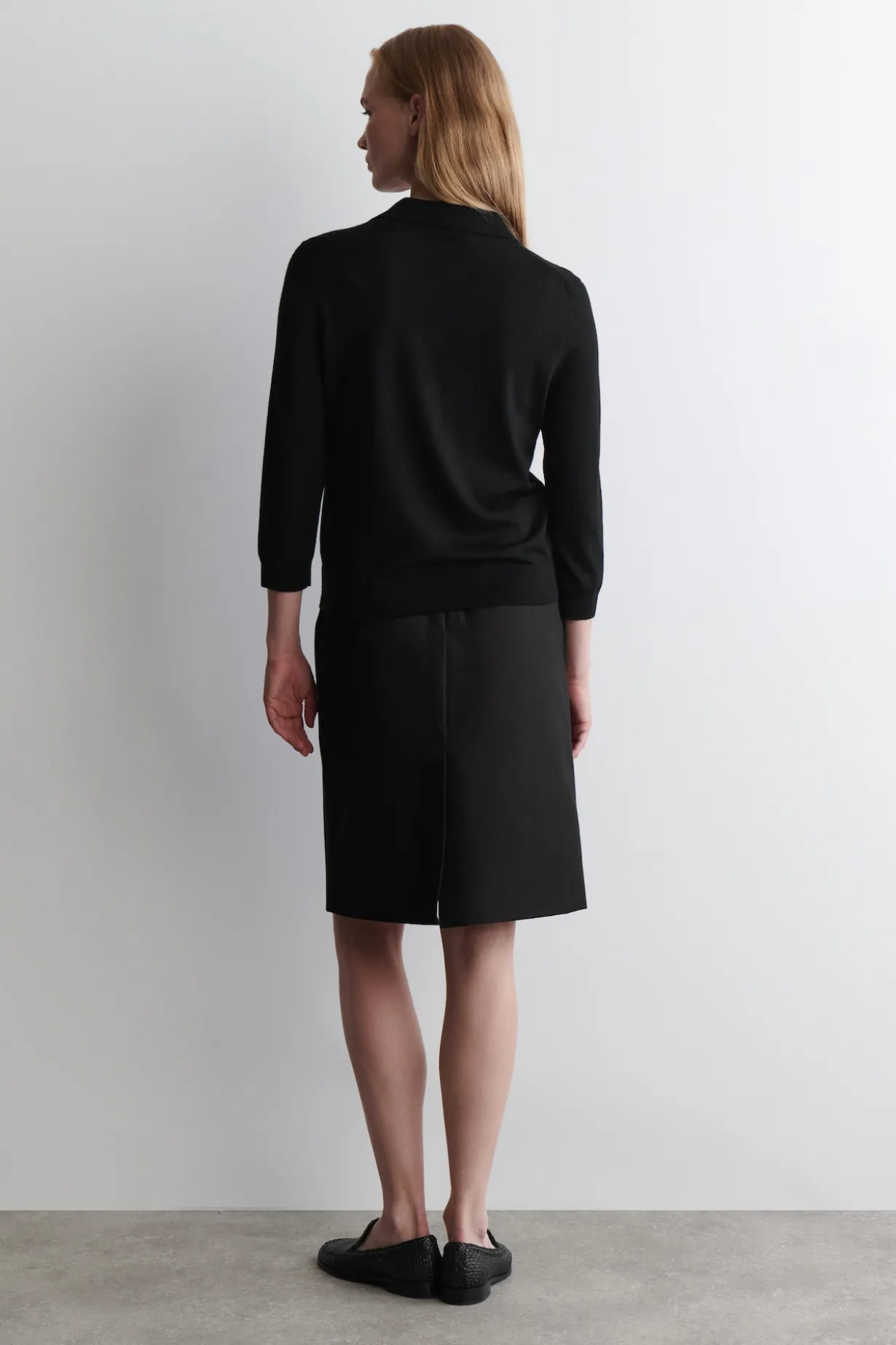 POLOPULLOVER AUS MERINOWOLLE
