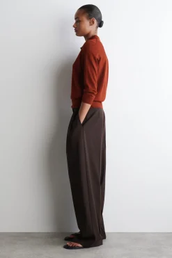POLOPULLOVER AUS MERINOWOLLE
