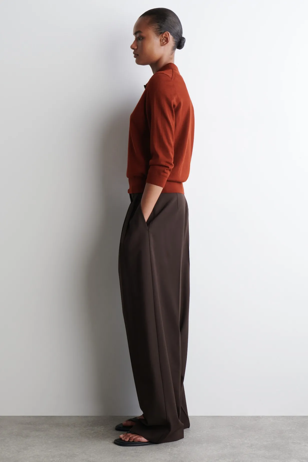 POLOPULLOVER AUS MERINOWOLLE