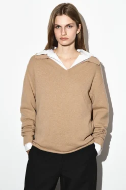 POLOPULLOVER AUS MERINOWOLLE