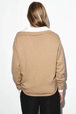 POLOPULLOVER AUS MERINOWOLLE