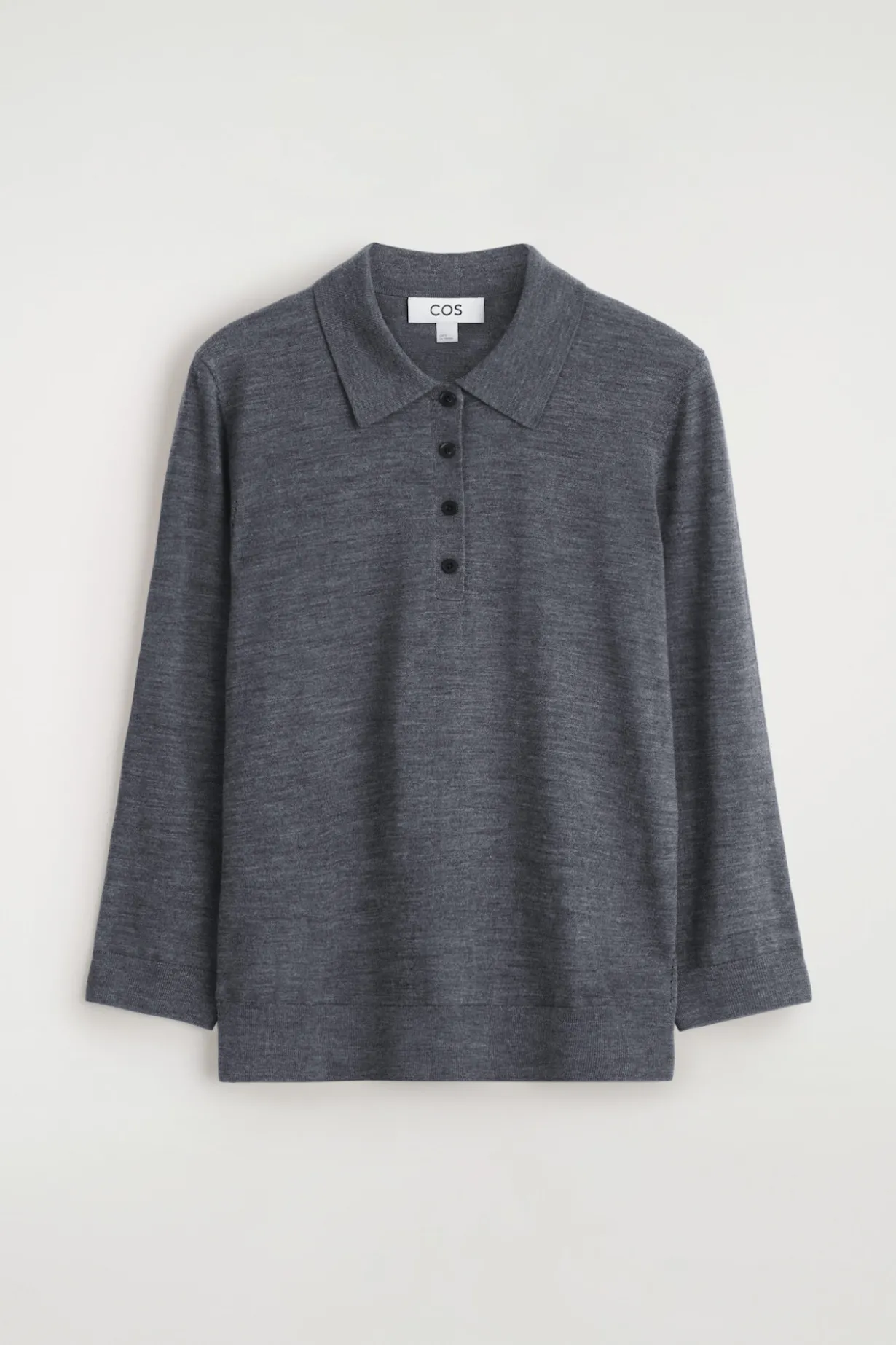POLOPULLOVER AUS MERINOWOLLE
