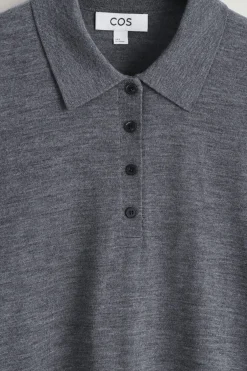 POLOPULLOVER AUS MERINOWOLLE