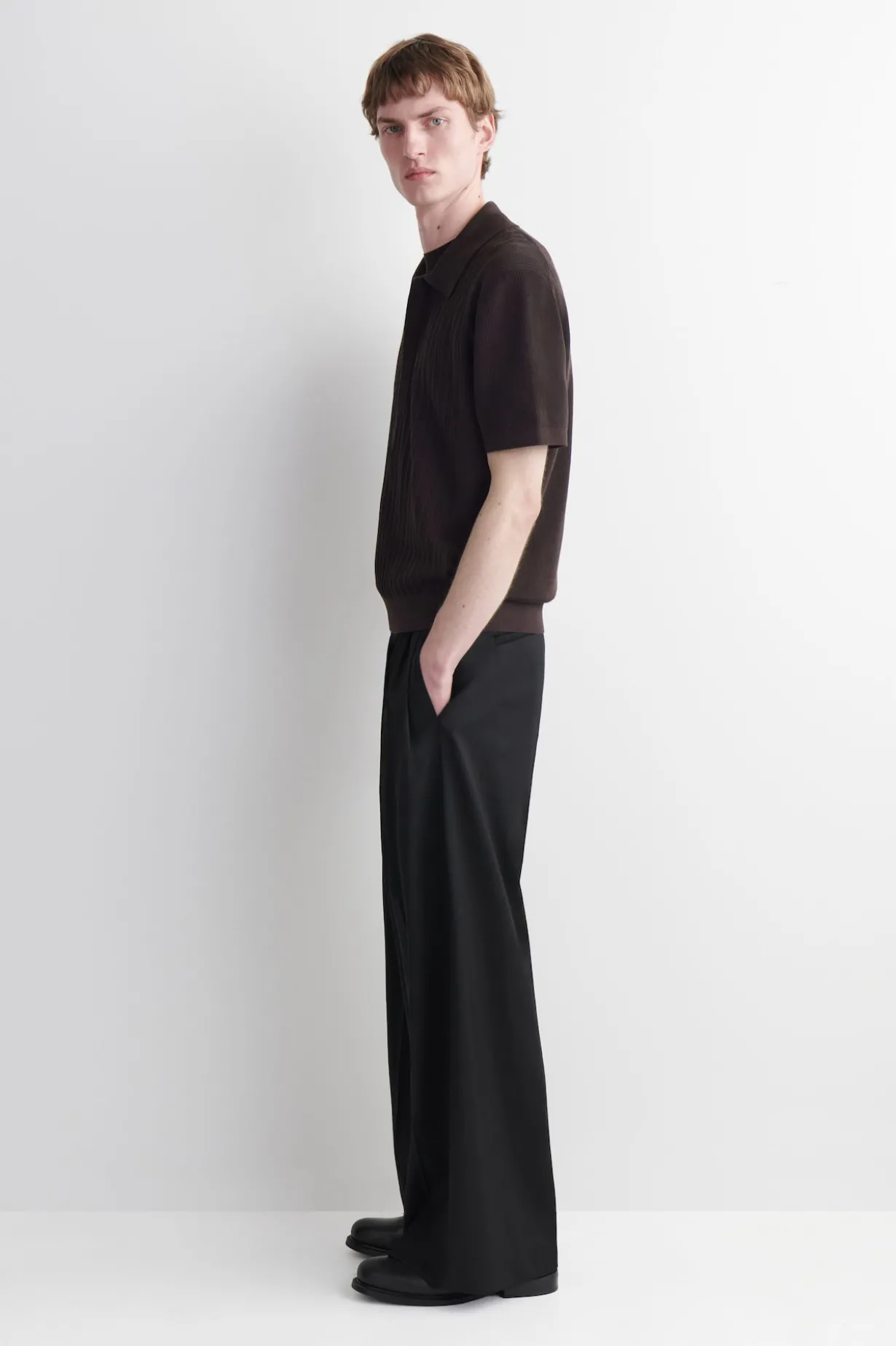 POLOSHIRT AUS BAUMWOLLE MIT EINSÄTZEN