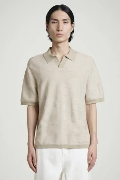 POLOSHIRT AUS BAUMWOLL-JACQUARD