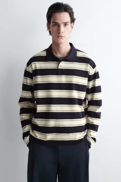 POLOSHIRT AUS INTERLOCK-BAUMWOLLE
