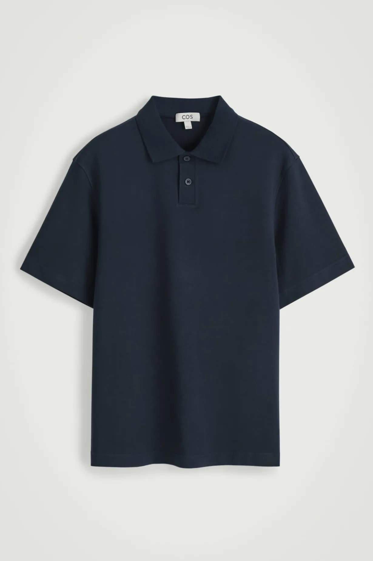 POLOSHIRT AUS INTERLOCK-BAUMWOLLE