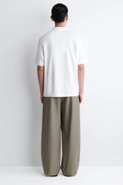 POLOSHIRT AUS INTERLOCK-BAUMWOLLE