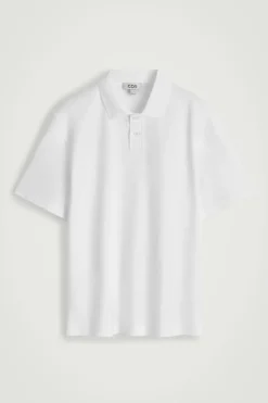 POLOSHIRT AUS INTERLOCK-BAUMWOLLE