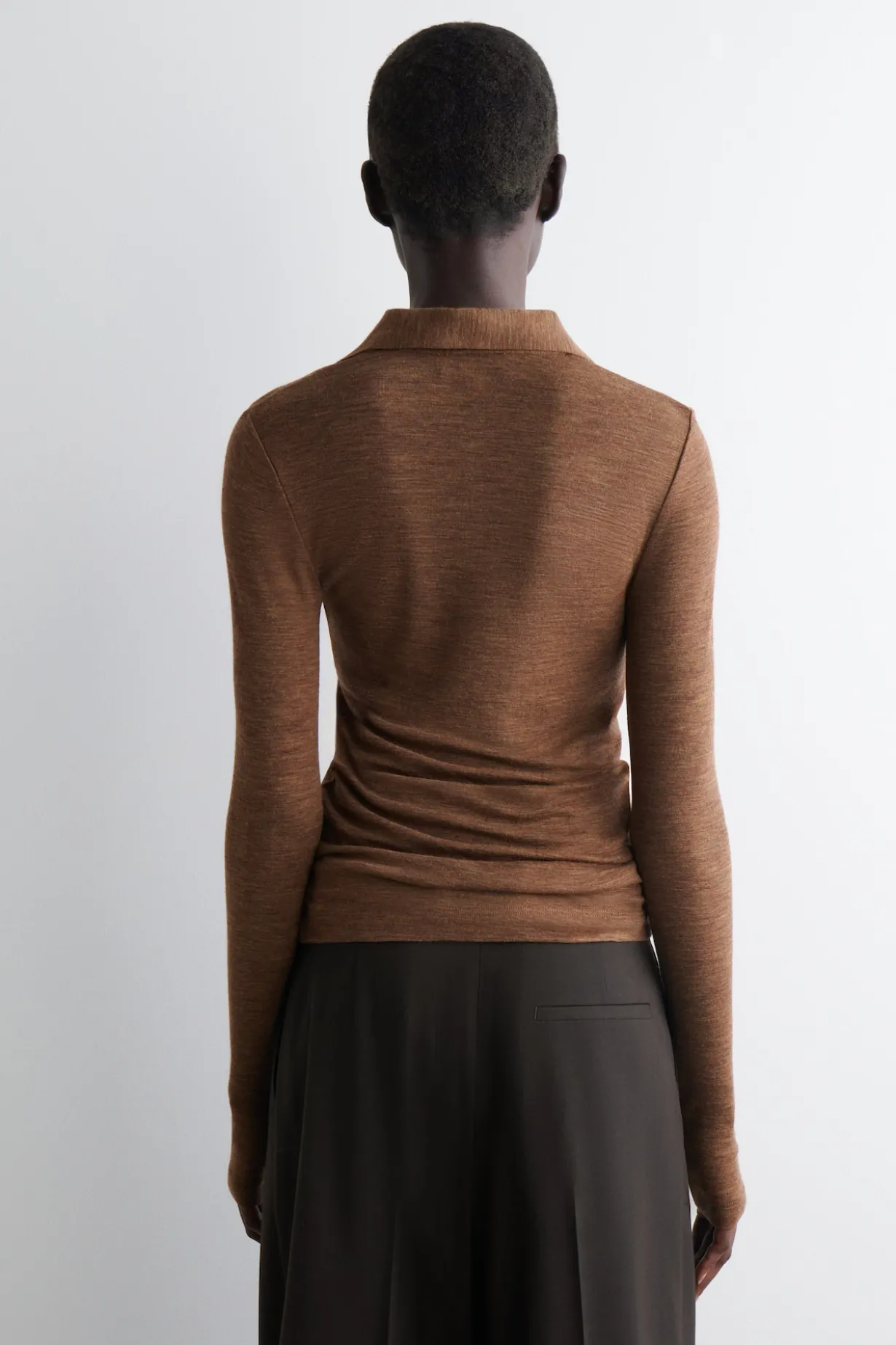 POLOSHIRT AUS MERINOWOLLE