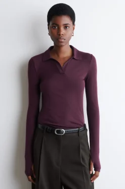POLOSHIRT AUS MERINOWOLLE
