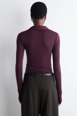 POLOSHIRT AUS MERINOWOLLE