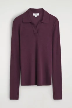 POLOSHIRT AUS MERINOWOLLE