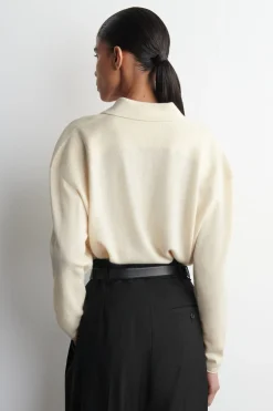 POLOSHIRT AUS MERINOWOLL-YAK-MIX