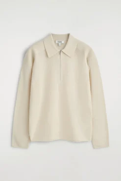 POLOSHIRT AUS MERINOWOLL-YAK-MIX