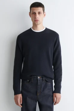 PULLOVER AUS BAUMWOLLE MIT RUNDHALSAUSSCHNITT