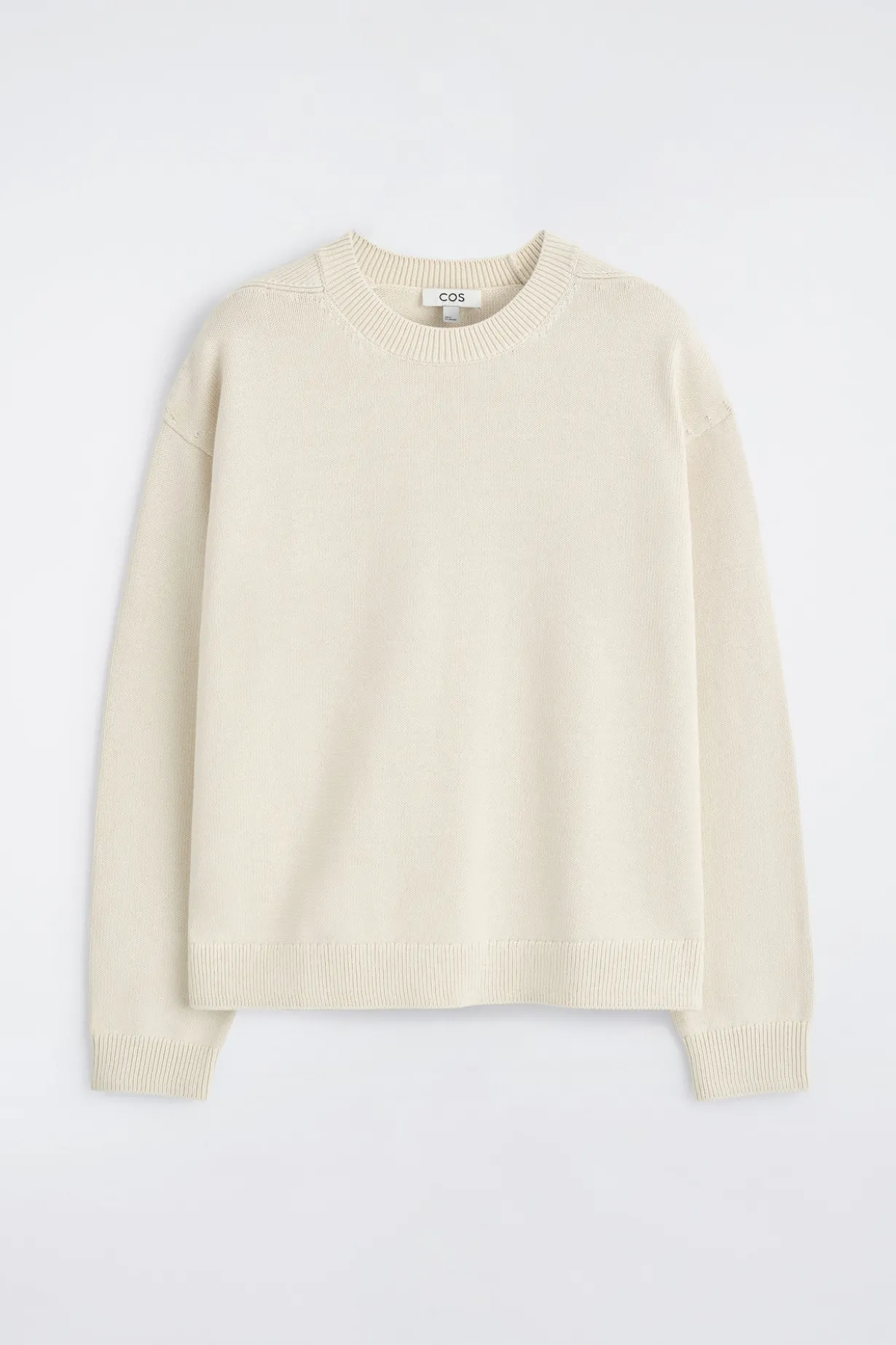PULLOVER AUS BAUMWOLLE MIT RUNDHALSAUSSCHNITT