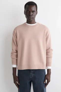 PULLOVER AUS BAUMWOLLE MIT RUNDHALSAUSSCHNITT