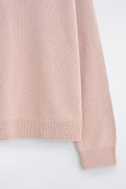 PULLOVER AUS BAUMWOLLE MIT RUNDHALSAUSSCHNITT