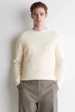 PULLOVER AUS BAUMWOLLE MIT RUNDHALSAUSSCHNITT