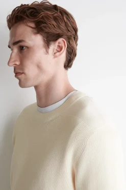 PULLOVER AUS BAUMWOLLE MIT RUNDHALSAUSSCHNITT