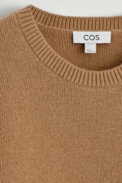 PULLOVER AUS MERINOWOLLE MIT RUNDHALSAUSSCHNITT