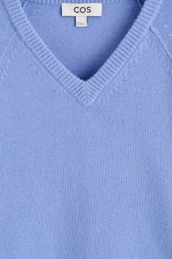 PULLOVER AUS MERINOWOLLE MIT V-AUSSCHNITT