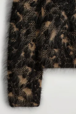 PULLOVER AUS MERINOWOLLE MIT JACQUARD-MOTIV