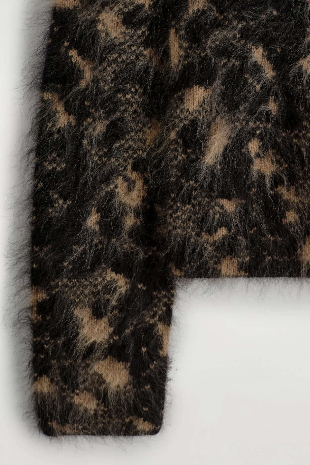 PULLOVER AUS MERINOWOLLE MIT JACQUARD-MOTIV