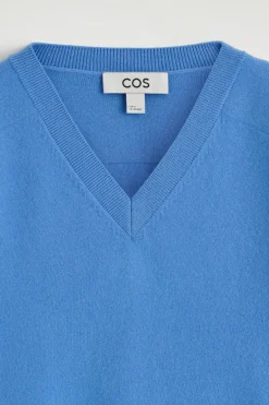 PULLOVER AUS MERINOWOLLE MIT V-AUSSCHNITT