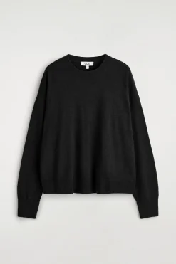 PULLOVER AUS MERINOWOLLE MIT RUNDHALSAUSSCHNITT