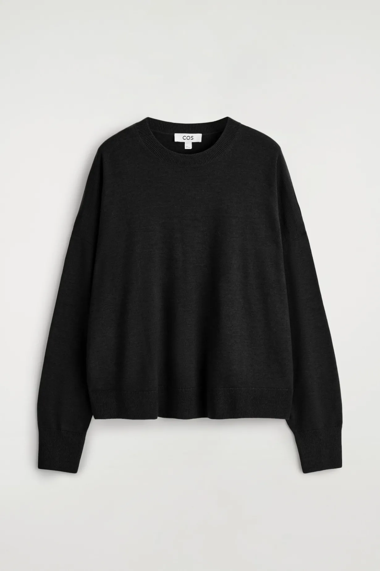 PULLOVER AUS MERINOWOLLE MIT RUNDHALSAUSSCHNITT