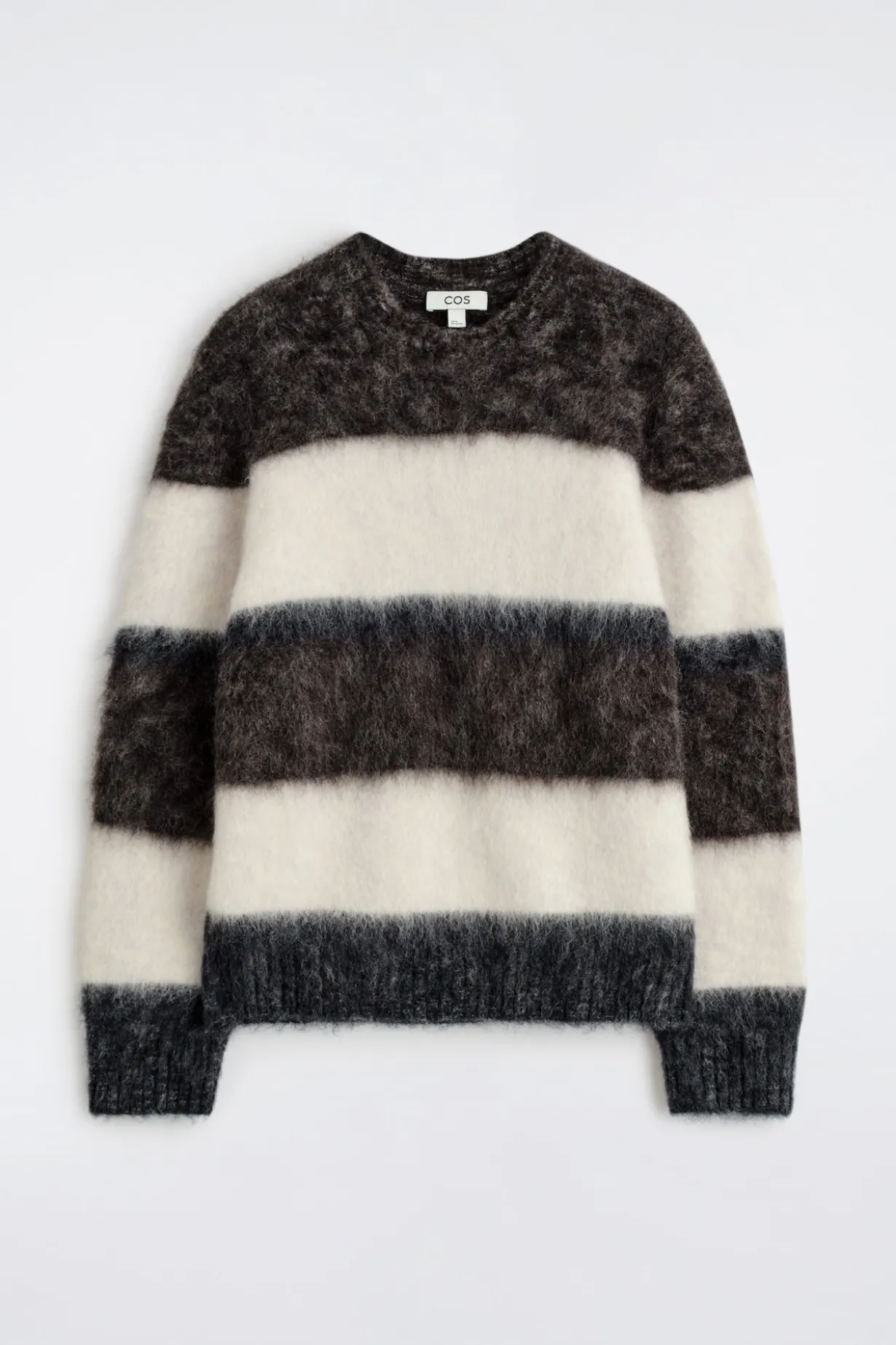 PULLOVER AUS MOHAIR MIT RUNDHALSAUSSCHNITT