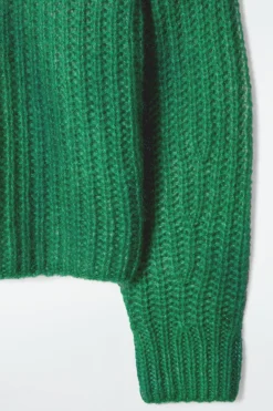 PULLOVER AUS MOHAIR MIT SPRAYFARBEN-DESIGN