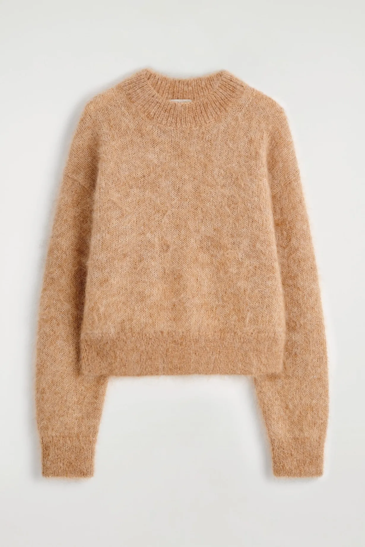 PULLOVER AUS MOHAIR-WOLL-MIX