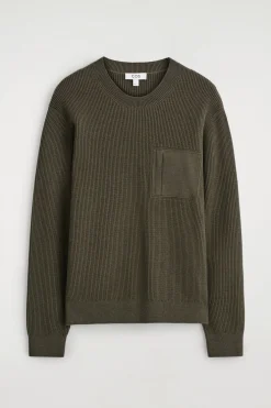 PULLOVER AUS WOLLE MIT RUNDHALSAUSSCHNITT