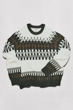 PULLOVER AUS WOLL-KASCHMIR-MIX MIT FAIR-ISLE-MOTIV