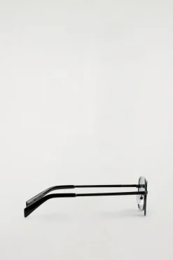 RECHTECKIGE SONNENBRILLE MIT METALLGESTELL