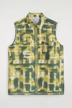 ÄRMELLOSES HEMD MIT PRINT