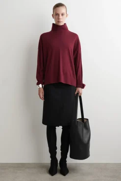 ROLLKRAGENPULLOVER AUS MERINOWOLLE