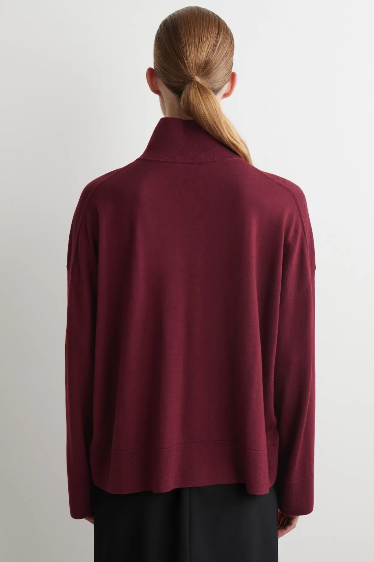 ROLLKRAGENPULLOVER AUS MERINOWOLLE