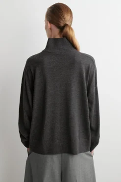 ROLLKRAGENPULLOVER AUS MERINOWOLLE