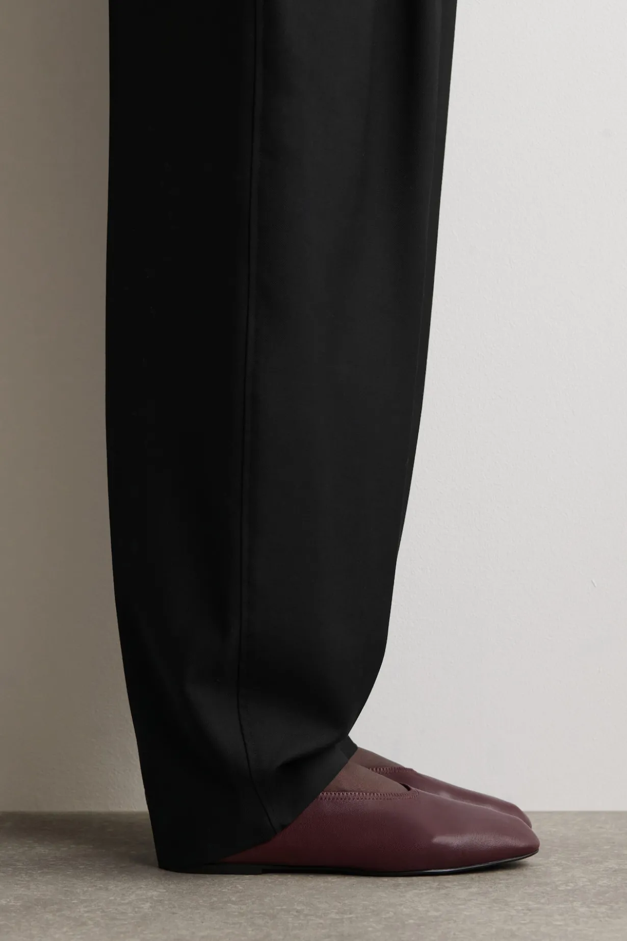 SCHLICHTE BALLERINAS AUS LEDER