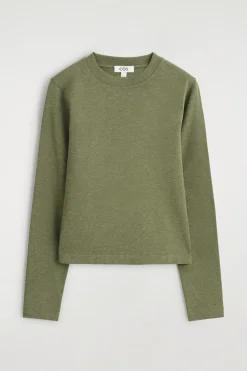 SCHLICHTES LANGARMSHIRT MIT NORMALER PASSFORM