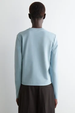 SCHLICHTES LANGARMSHIRT MIT NORMALER PASSFORM