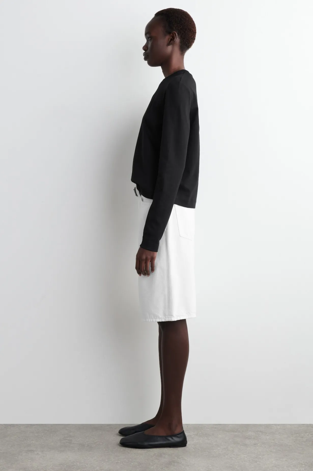 SCHLICHTES LANGARMSHIRT MIT NORMALER PASSFORM
