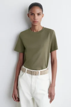 SCHLICHTES T-SHIRT MIT NORMALER PASSFORM